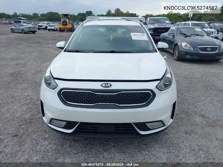 2019 Kia Niro Ex/Touring S VIN: KNDCC3LC9K5274587 Lot: 40475570