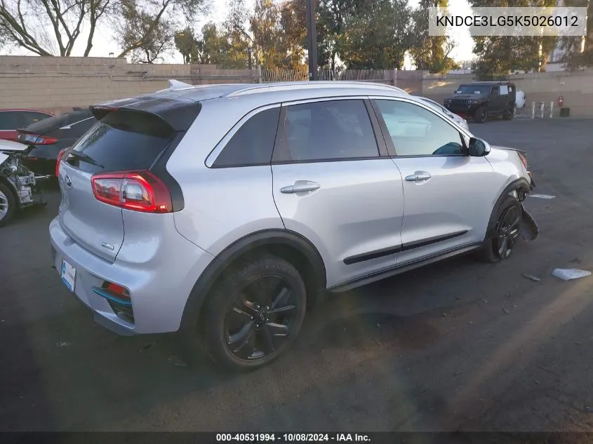 2019 Kia Niro Ev Ex Premium VIN: KNDCE3LG5K5026012 Lot: 40531994