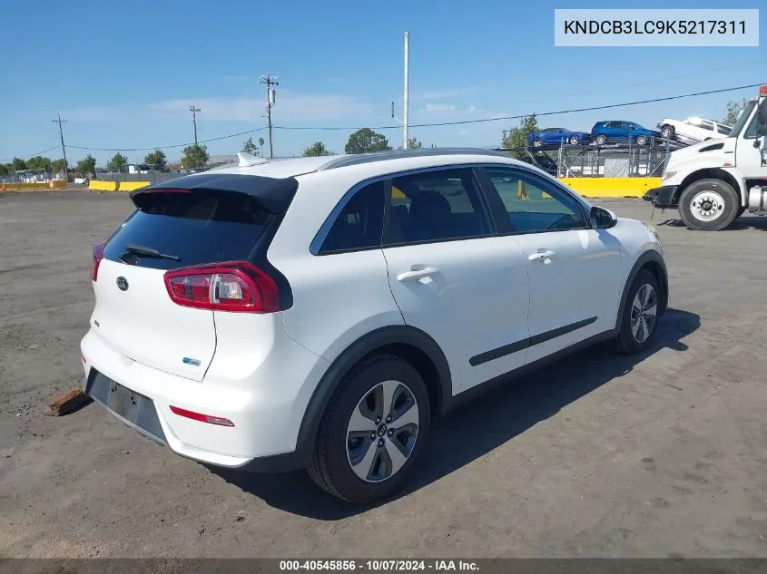 2019 Kia Niro Lx VIN: KNDCB3LC9K5217311 Lot: 40545856