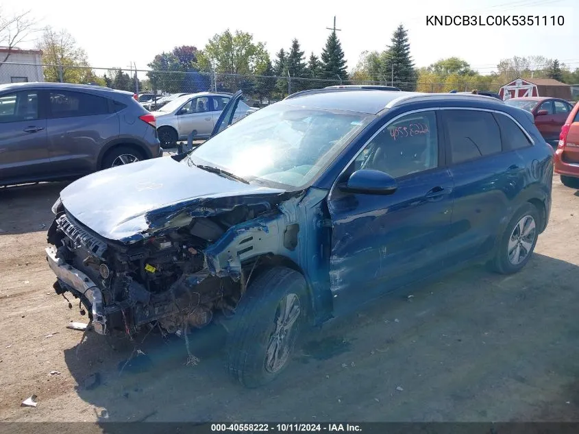 KNDCB3LC0K5351110 2019 Kia Niro Fe/Lx