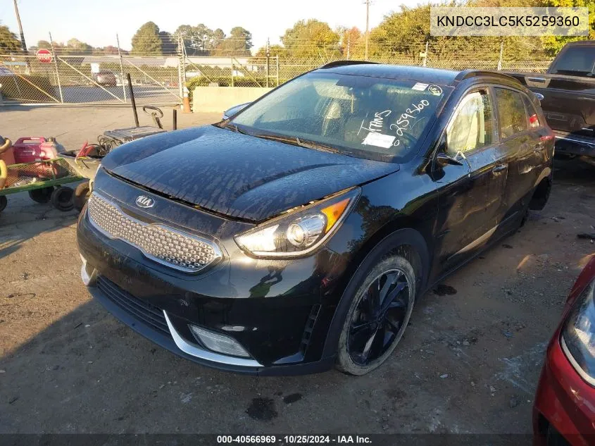 2019 Kia Niro S Touring VIN: KNDCC3LC5K5259360 Lot: 40566969