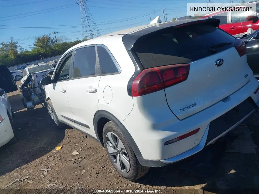 2019 Kia Niro Fe VIN: KNDCB3LCXK5356685 Lot: 40569664