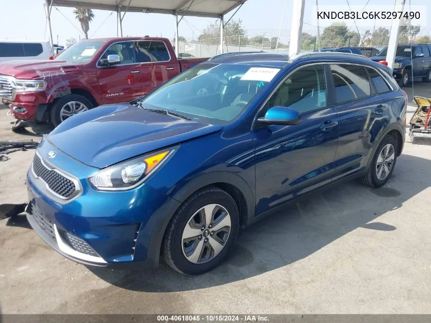 2019 Kia Niro Lx VIN: KNDCB3LC6K5297490 Lot: 40618045