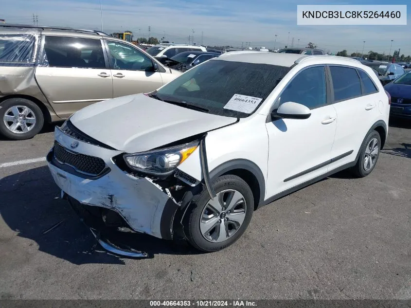 2019 Kia Niro Lx VIN: KNDCB3LC8K5264460 Lot: 40664353