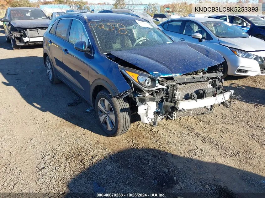 2019 Kia Niro Lx VIN: KNDCB3LC8K5253393 Lot: 40670258