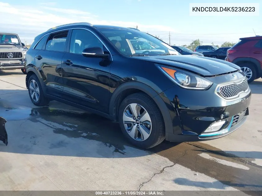 2019 Kia Niro Plug-In Hybrid Ex VIN: KNDCD3LD4K5236223 Lot: 40723236