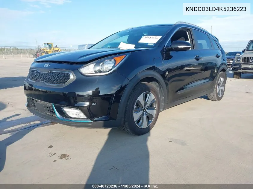 2019 Kia Niro Plug-In Hybrid Ex VIN: KNDCD3LD4K5236223 Lot: 40723236