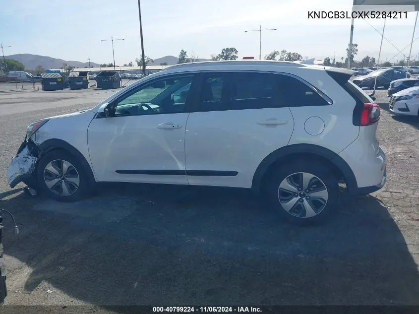 2019 Kia Niro Lx VIN: KNDCB3LCXK5284211 Lot: 40799224