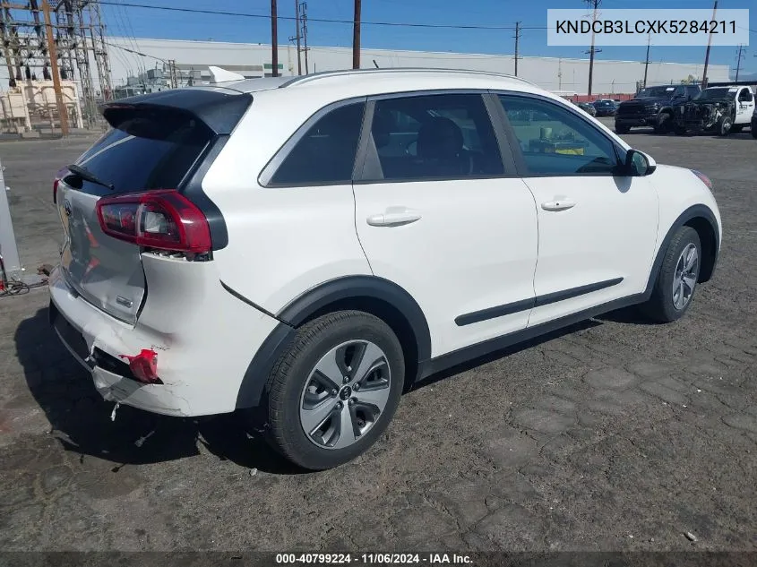 2019 Kia Niro Lx VIN: KNDCB3LCXK5284211 Lot: 40799224