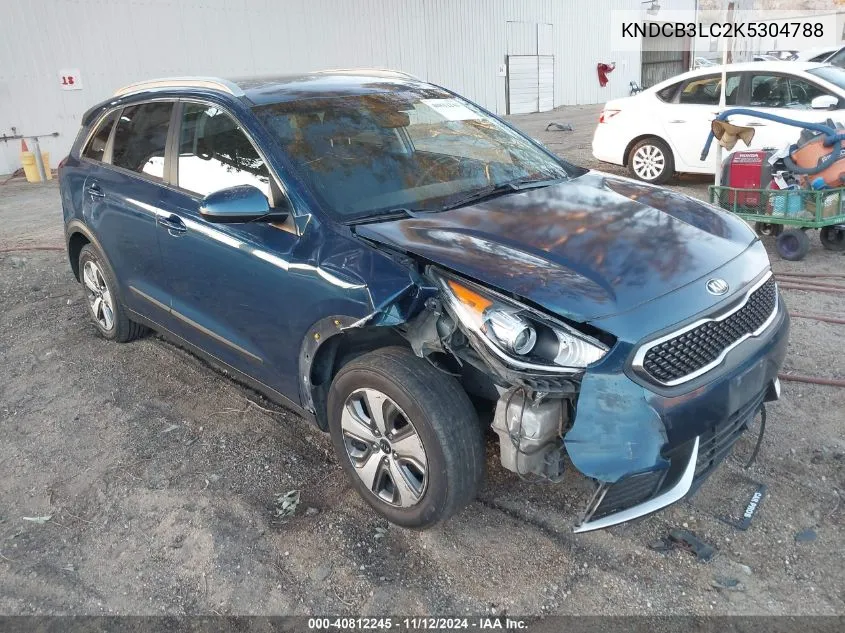 2019 Kia Niro Lx VIN: KNDCB3LC2K5304788 Lot: 40812245