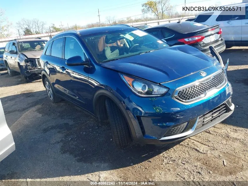 2019 Kia Niro Lx VIN: KNDCB3LC9K5306571 Lot: 40862243