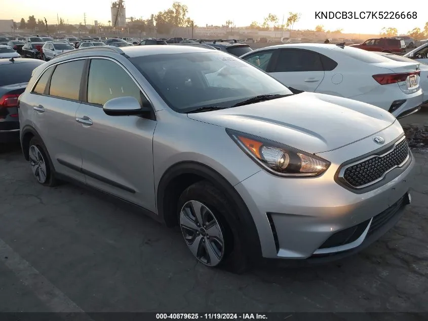 2019 Kia Niro Lx VIN: KNDCB3LC7K5226668 Lot: 40879625