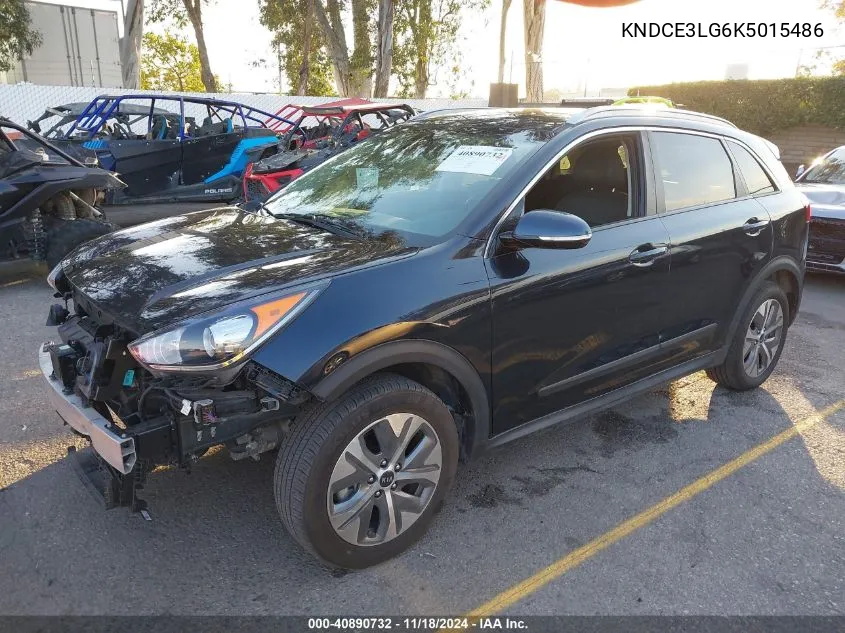 2019 Kia Niro Ev Ex Premium VIN: KNDCE3LG6K5015486 Lot: 40890732