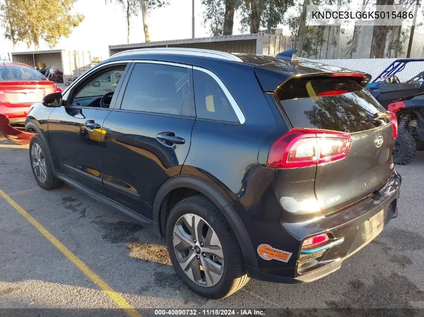 2019 Kia Niro Ev Ex Premium VIN: KNDCE3LG6K5015486 Lot: 40890732