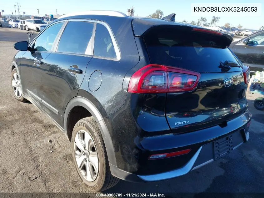 2019 Kia Niro Lx VIN: KNDCB3LCXK5245053 Lot: 40908709