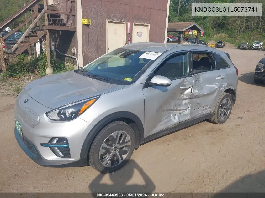 2020 Kia Niro Ev Ex VIN: KNDCC3LG1L5073741 Lot: 39443963