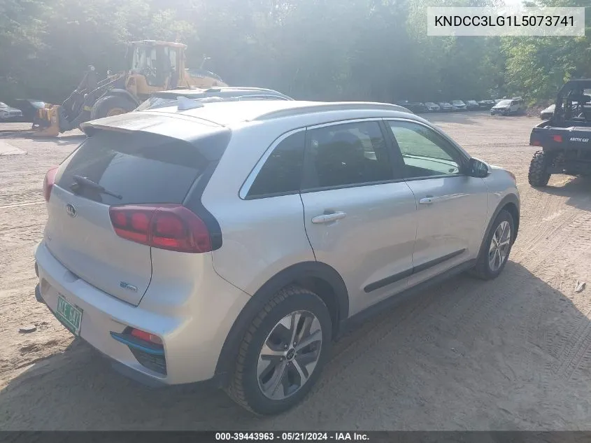 2020 Kia Niro Ev Ex VIN: KNDCC3LG1L5073741 Lot: 39443963