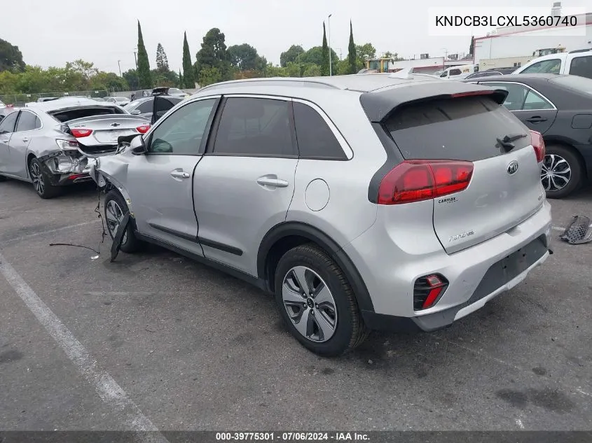 2020 Kia Niro Lx VIN: KNDCB3LCXL5360740 Lot: 39775301