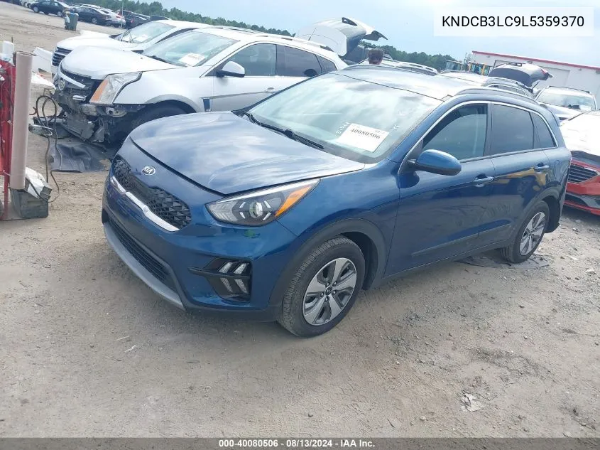 2020 Kia Niro Lx VIN: KNDCB3LC9L5359370 Lot: 40080506