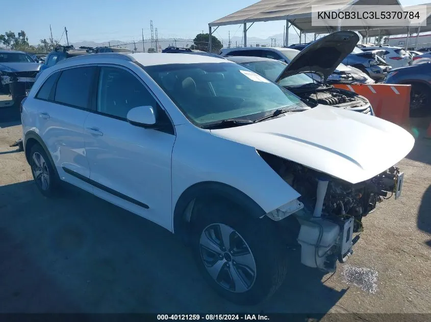 2020 Kia Niro Lx VIN: KNDCB3LC3L5370784 Lot: 40121259