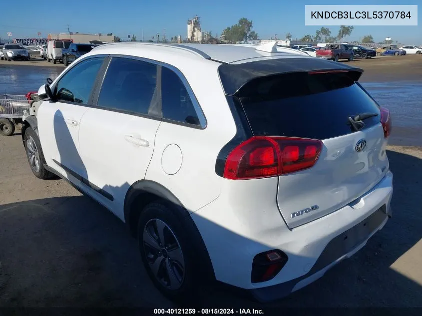 2020 Kia Niro Lx VIN: KNDCB3LC3L5370784 Lot: 40121259