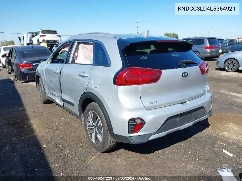 KNDCC3LD4L5364921 2020 Kia Niro Plug-In Hybrid Ex Premium