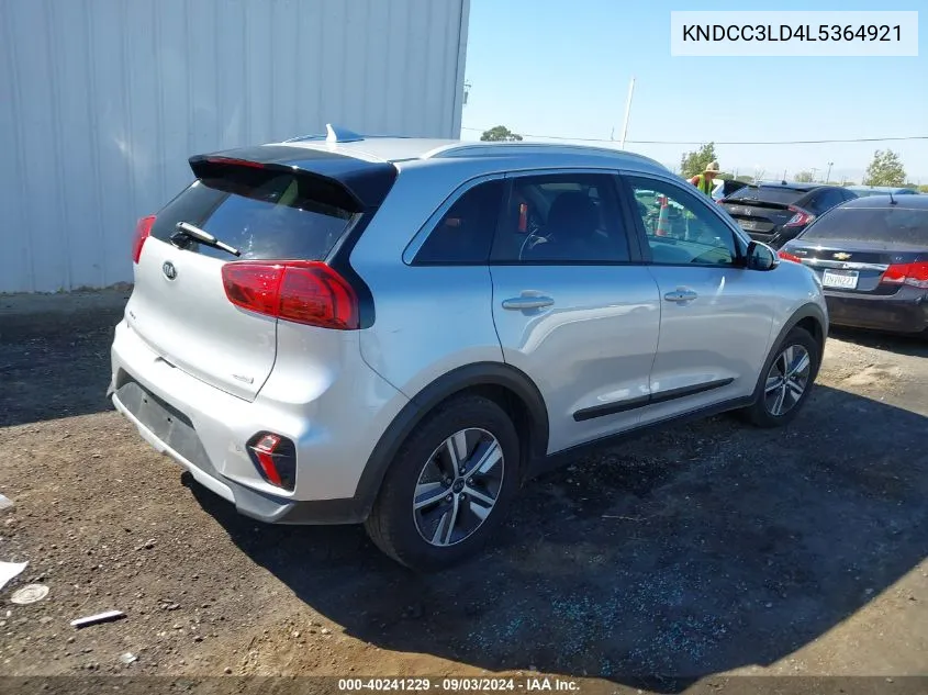 2020 Kia Niro Plug-In Hybrid Ex Premium VIN: KNDCC3LD4L5364921 Lot: 40241229