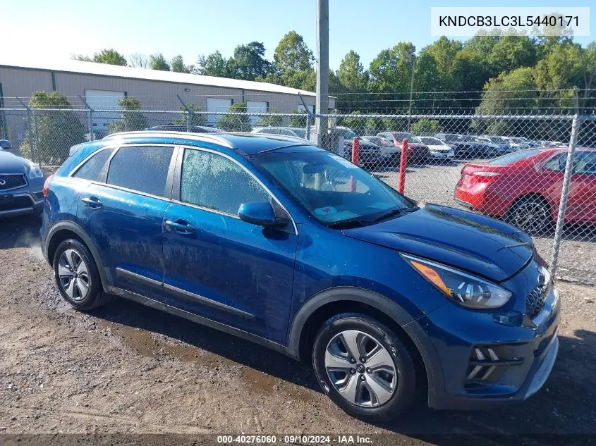 2020 Kia Niro Lx VIN: KNDCB3LC3L5440171 Lot: 40276060