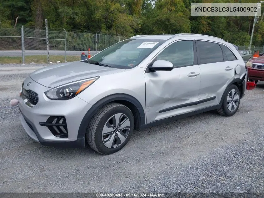 2020 Kia Niro Lx/Lxs VIN: KNDCB3LC3L5400902 Lot: 40289493