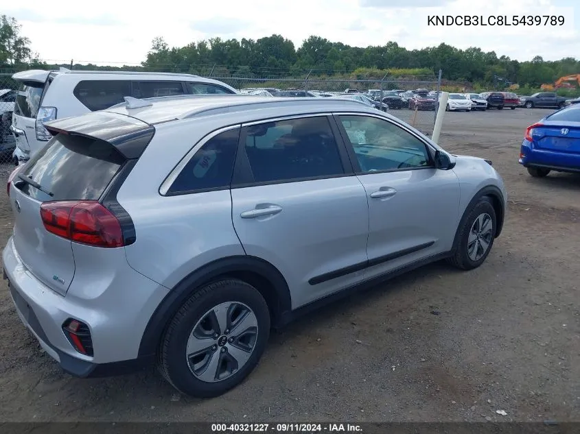 2020 Kia Niro Lx VIN: KNDCB3LC8L5439789 Lot: 40321227