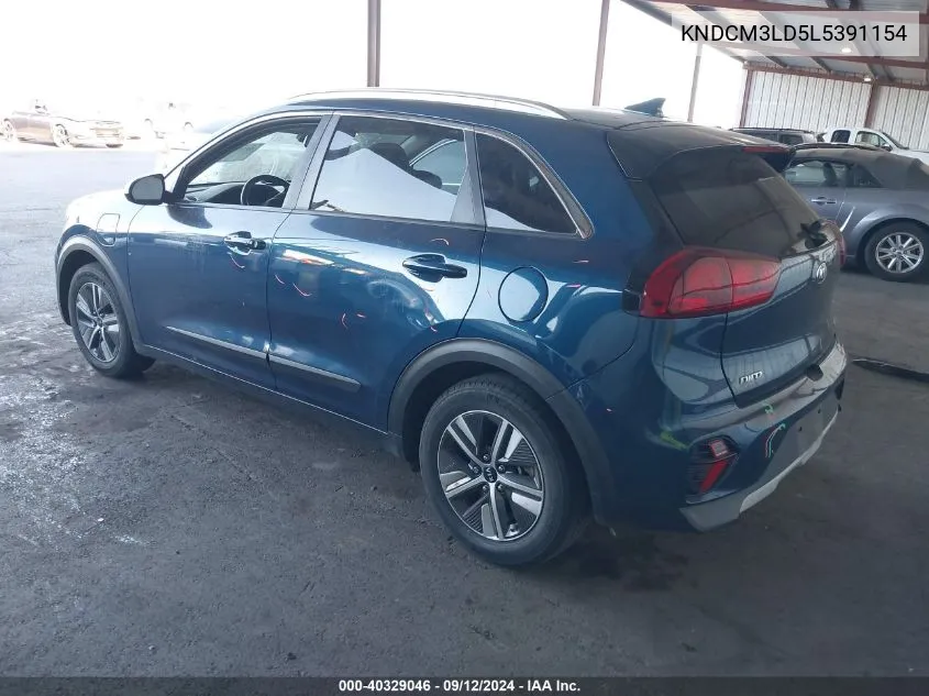 2020 Kia Niro Lxs VIN: KNDCM3LD5L5391154 Lot: 40329046