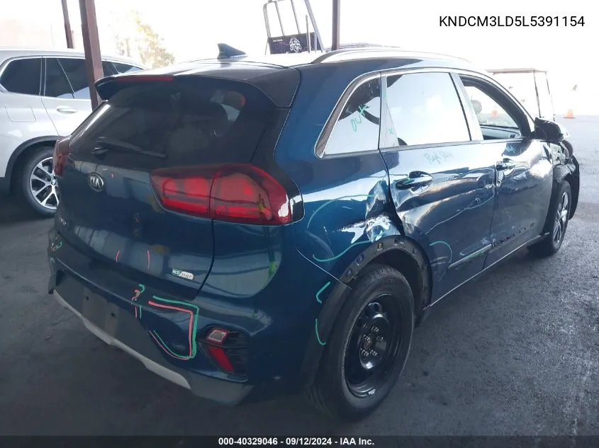 KNDCM3LD5L5391154 2020 Kia Niro Lxs