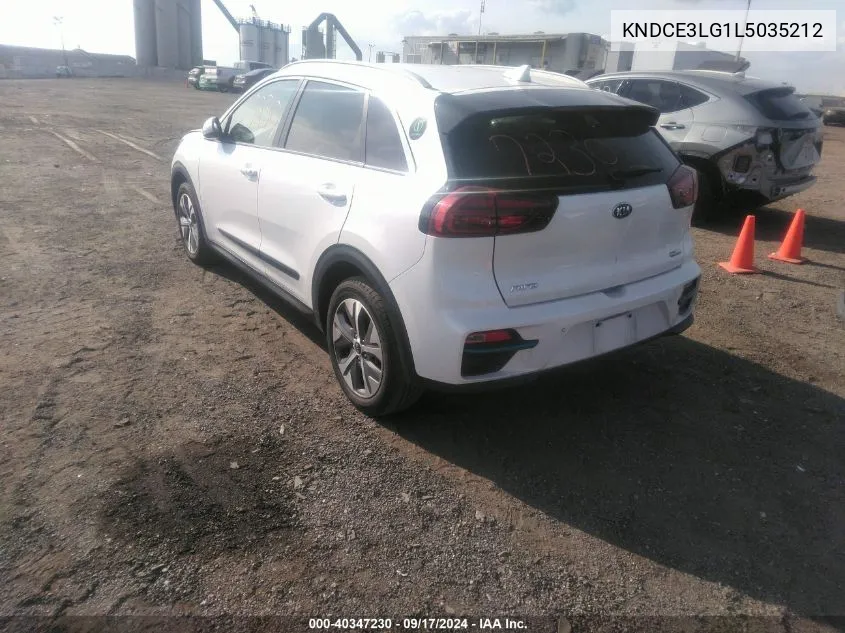 2020 Kia Niro Ev Ex Premium VIN: KNDCE3LG1L5035212 Lot: 40347230