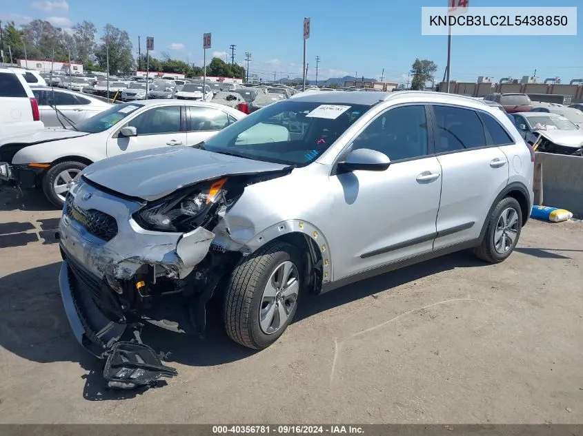 2020 Kia Niro Lx/Lxs VIN: KNDCB3LC2L5438850 Lot: 40356781