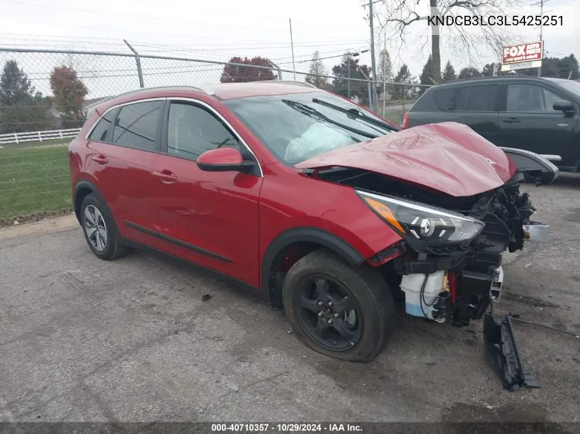 2020 Kia Niro Lx VIN: KNDCB3LC3L5425251 Lot: 40710357