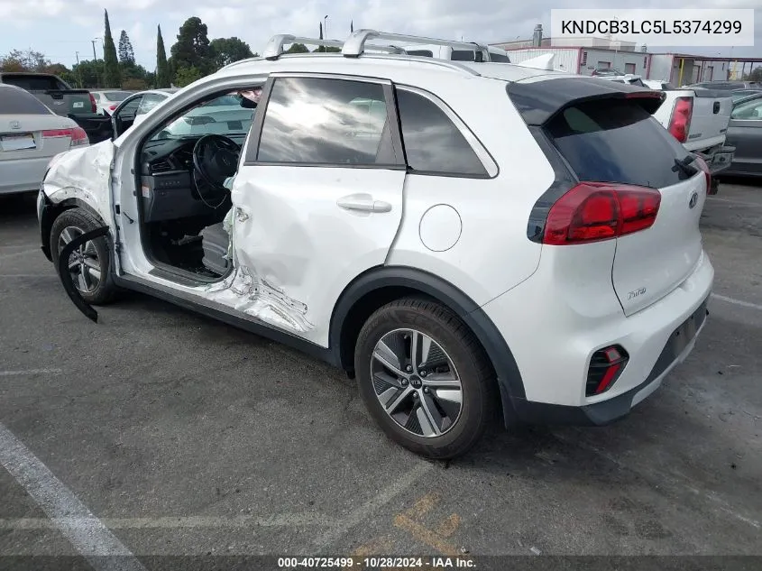 2020 Kia Niro Lxs VIN: KNDCB3LC5L5374299 Lot: 40725499