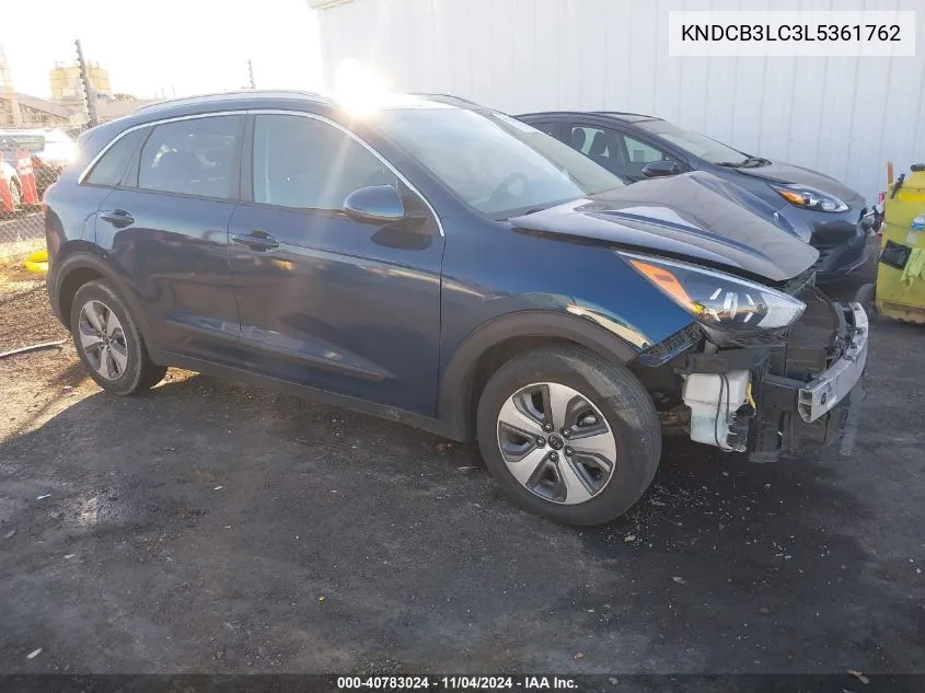 2020 Kia Niro Lx VIN: KNDCB3LC3L5361762 Lot: 40783024