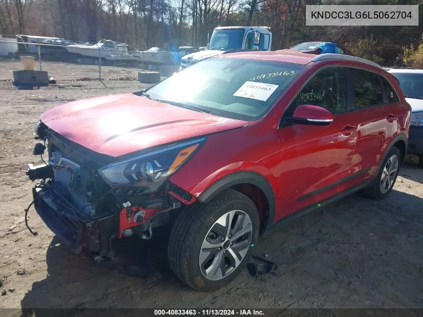 2020 Kia Niro Ev Ex VIN: KNDCC3LG6L5062704 Lot: 40833463