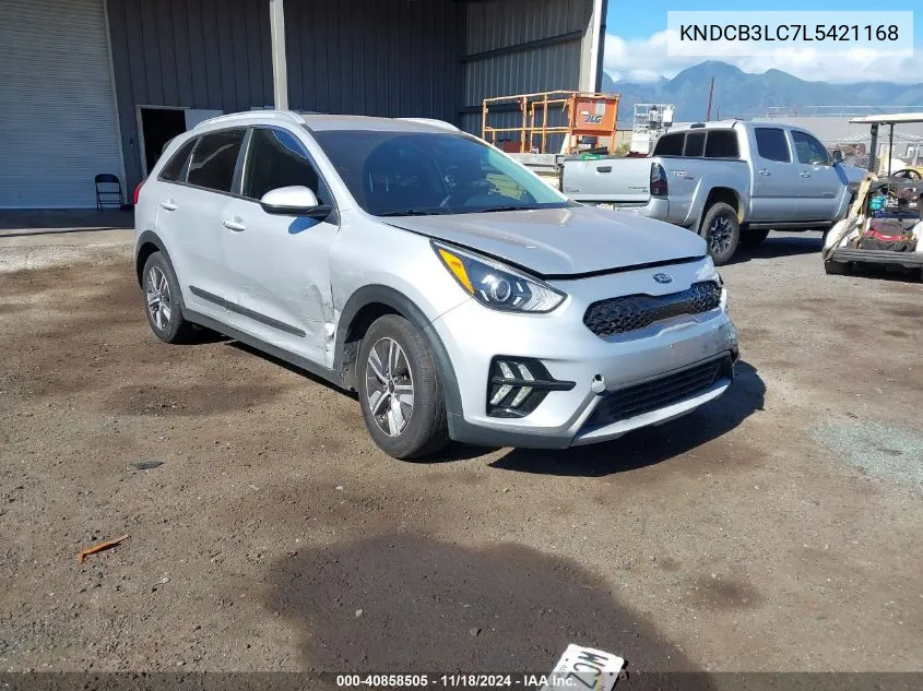 2020 Kia Niro Lxs VIN: KNDCB3LC7L5421168 Lot: 40858505