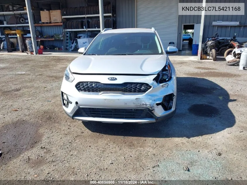 2020 Kia Niro Lxs VIN: KNDCB3LC7L5421168 Lot: 40858505