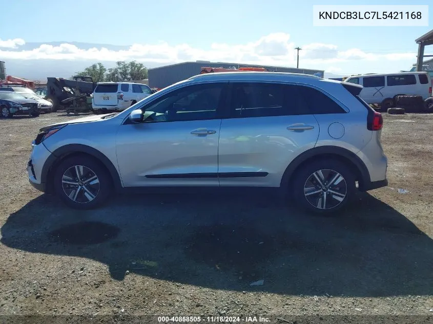 2020 Kia Niro Lxs VIN: KNDCB3LC7L5421168 Lot: 40858505