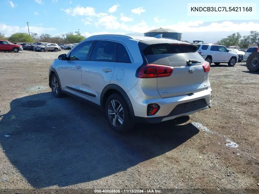 2020 Kia Niro Lxs VIN: KNDCB3LC7L5421168 Lot: 40858505