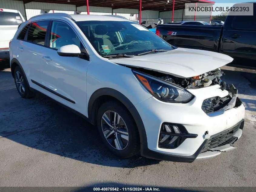 2020 Kia Niro Lxs VIN: KNDCB3LC8L5422393 Lot: 40875542