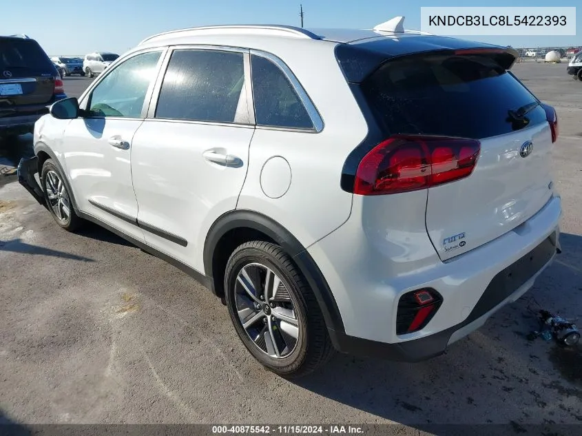 2020 Kia Niro Lxs VIN: KNDCB3LC8L5422393 Lot: 40875542