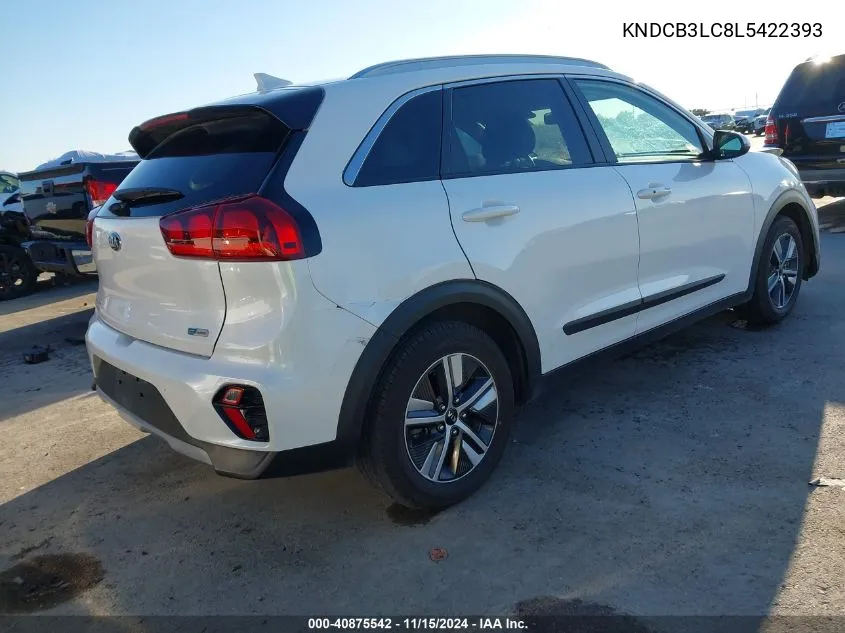 2020 Kia Niro Lxs VIN: KNDCB3LC8L5422393 Lot: 40875542