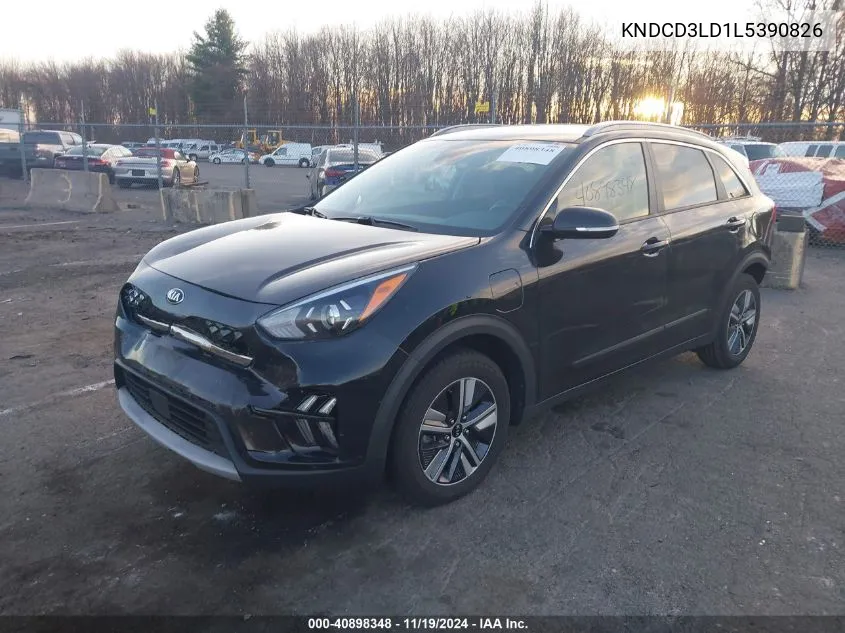 2020 Kia Niro Plug-In Hybrid Ex VIN: KNDCD3LD1L5390826 Lot: 40898348