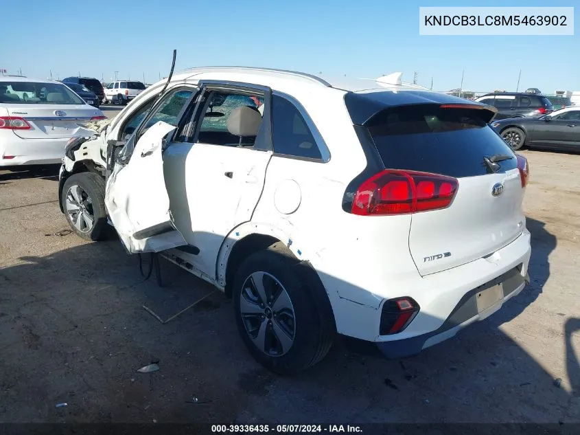 2021 Kia Niro Lx VIN: KNDCB3LC8M5463902 Lot: 39336435