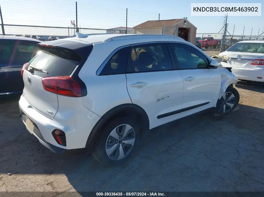 2021 Kia Niro Lx VIN: KNDCB3LC8M5463902 Lot: 39336435