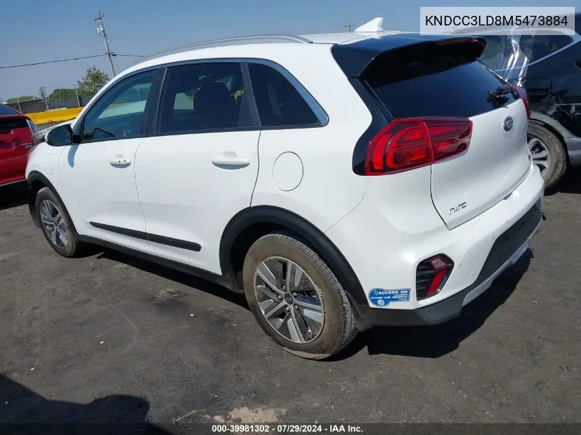 2021 Kia Niro Plug-In Hybrid Ex Premium VIN: KNDCC3LD8M5473884 Lot: 39981302