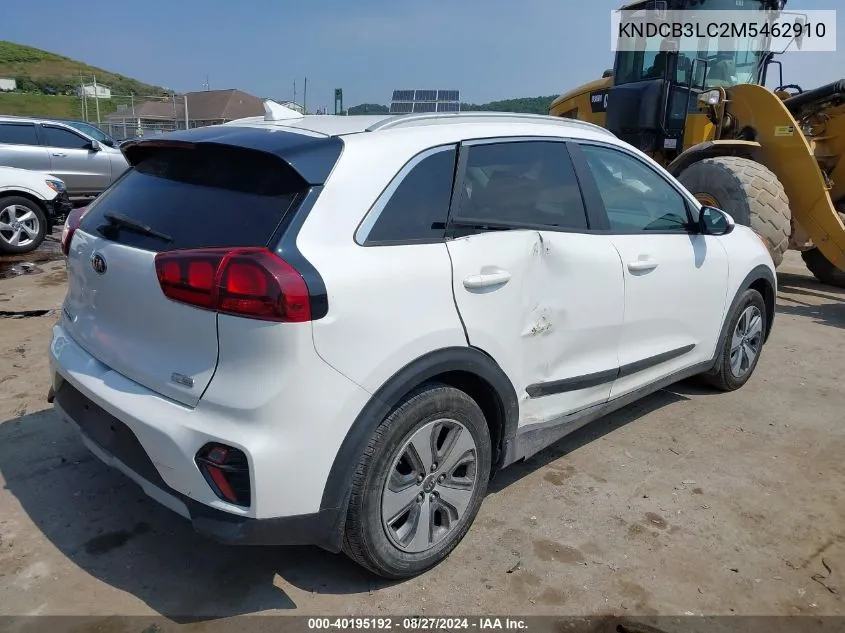 2021 Kia Niro Lx VIN: KNDCB3LC2M5462910 Lot: 40195192